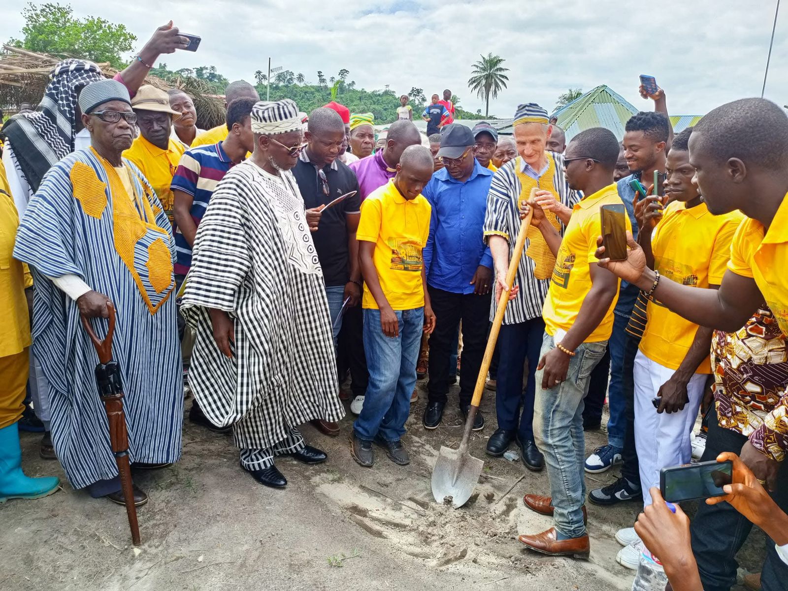AYR Breaks Ground for $200K School of Professional Journalism and Vocational Education in Zorzor District